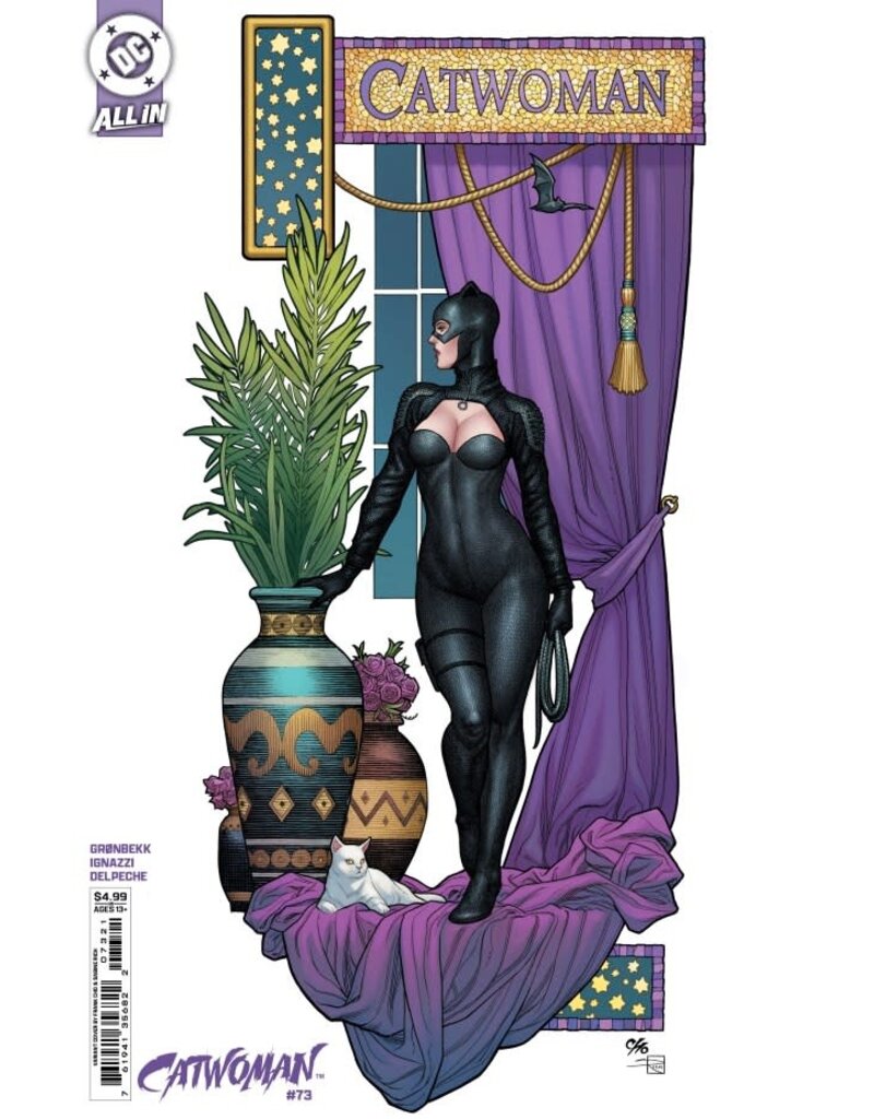DC COMICS Catwoman #73 Cover B Frank Cho Variant