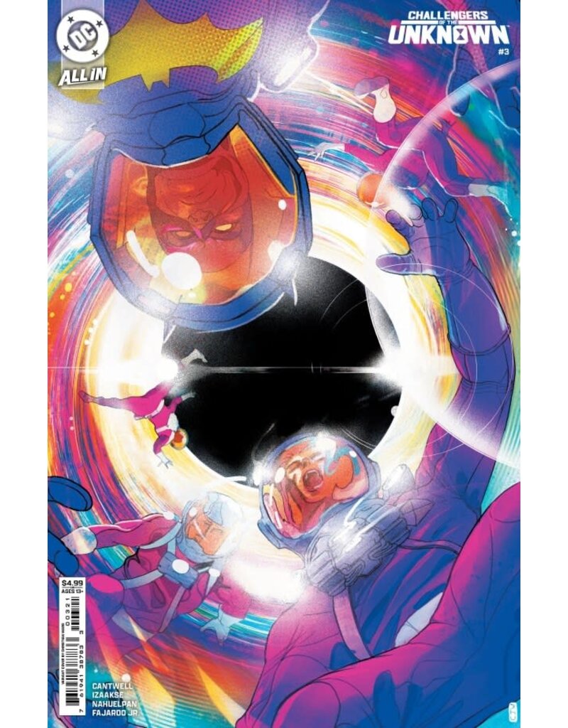 DC COMICS Challengers of the Unknown #3 Cover B Christian Ward Variant