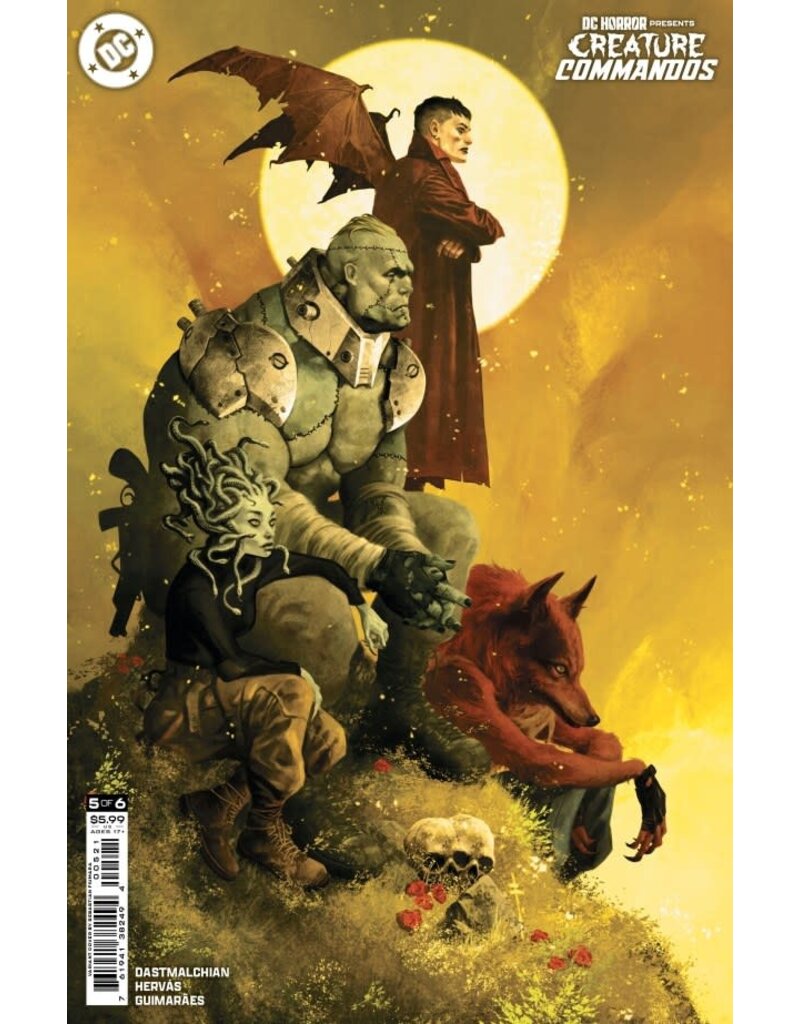 DC COMICS DC Horror Presents: Creature Commandos #5 Cover B Sebastián Fiumara Variant