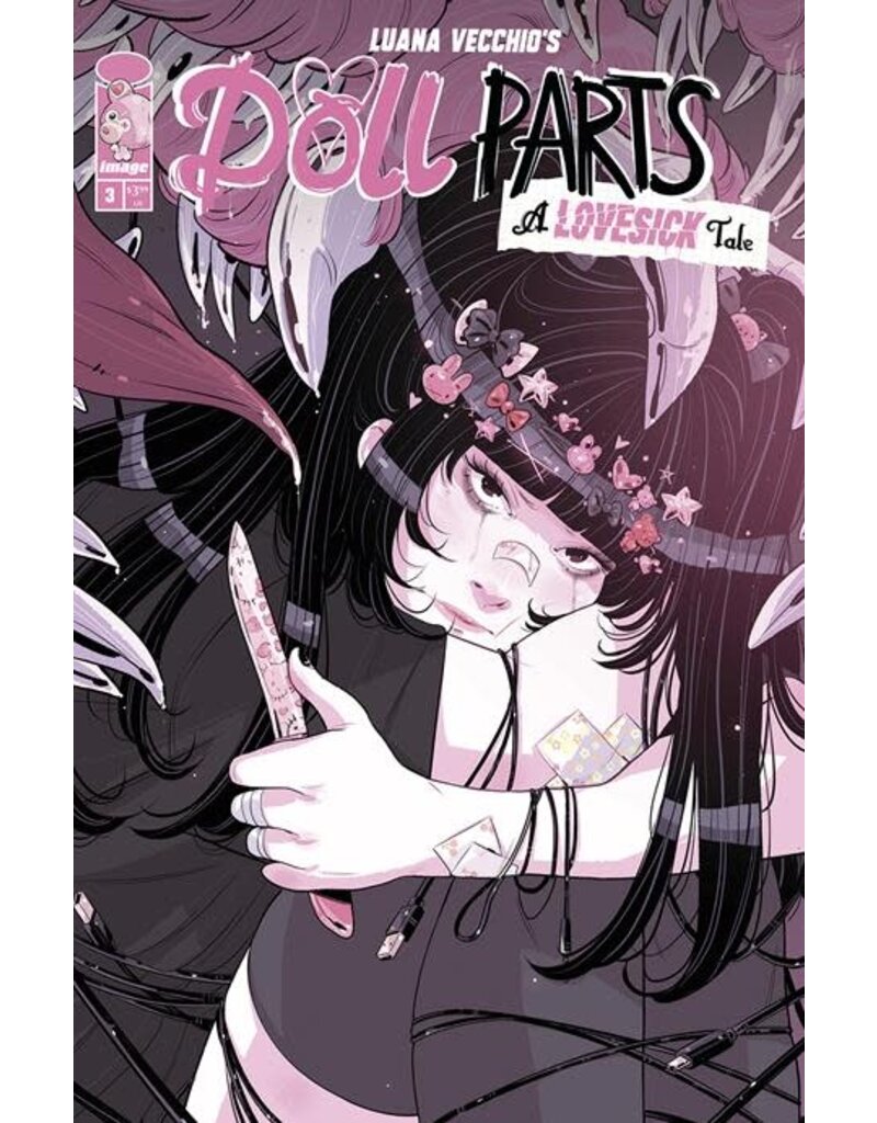 IMAGE COMICS Doll Parts: A Lovesick Tale #3 Cover B Luana Vecchio Knife Variant