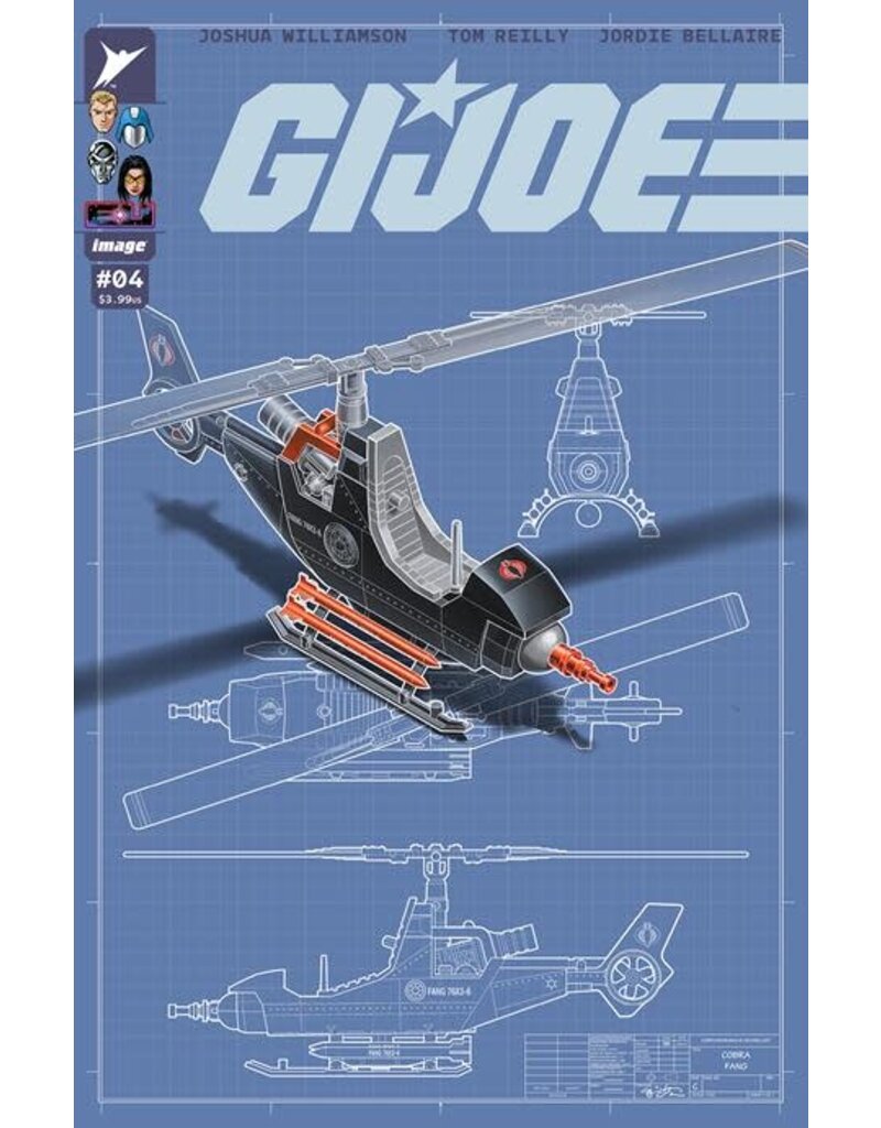 IMAGE COMICS G.I. Joe #4 Cover F 1:50 E.J. Su Variant