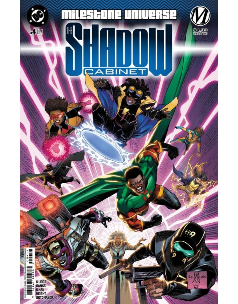 DC COMICS Milestone Universe: The Shadow Cabinet #4