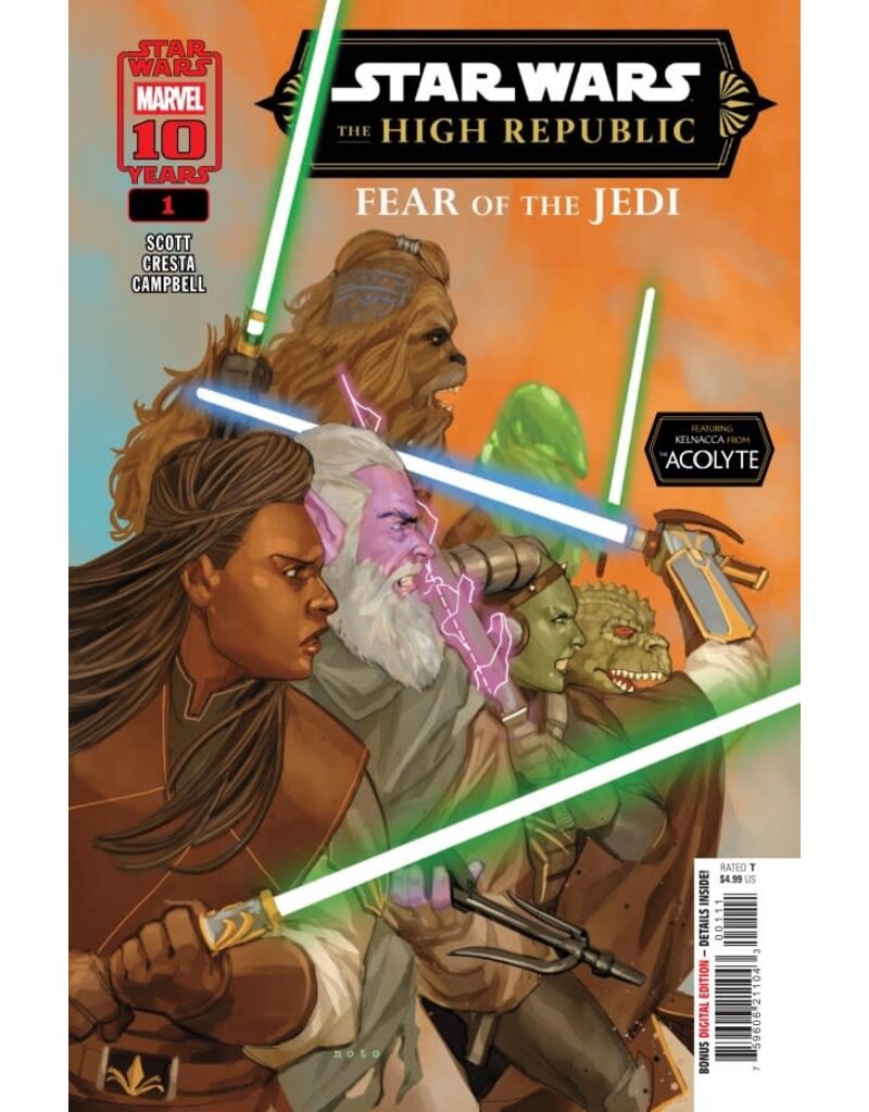 Marvel Comics Star Wars: The High Republic – Fear of the Jedi #1