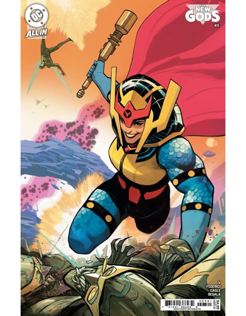 DC COMICS The New Gods #3 Cover B Mike Huddleston Variant