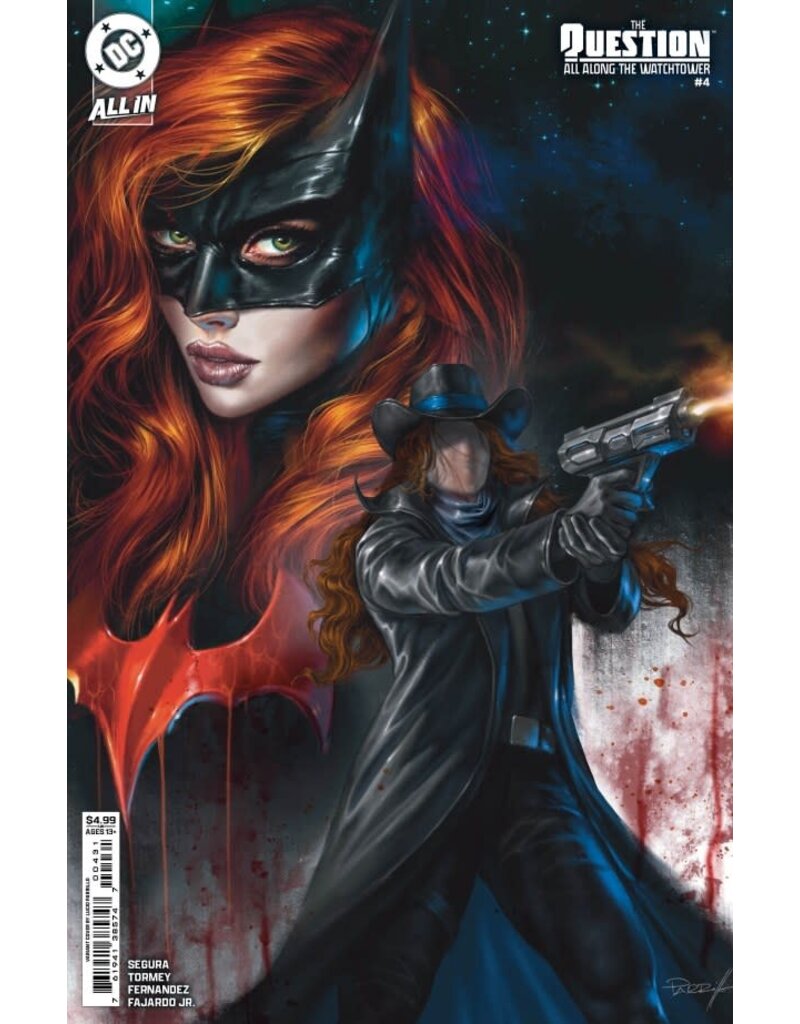 DC COMICS The Question: All Along the Watchtower #4 Cover C Lucio Parrillo Variant