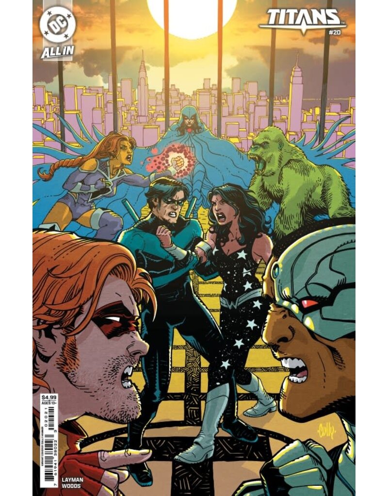 DC COMICS Titans #20 Cover B Cully Hamner Variant