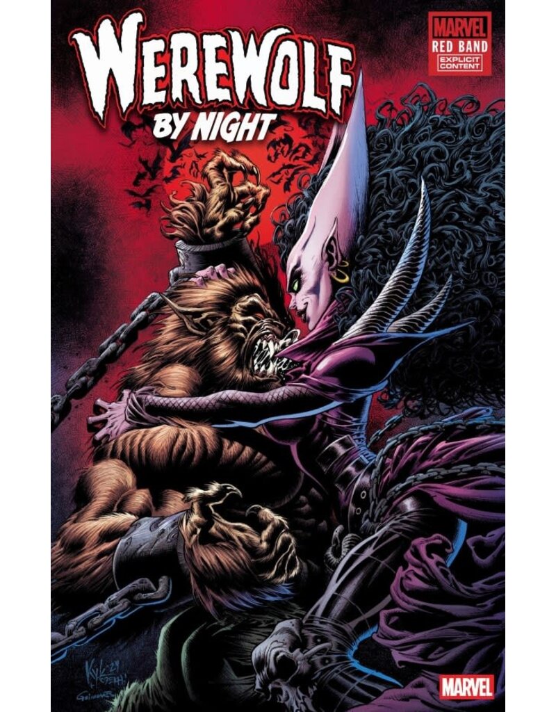 Marvel Comics Werewolf by Night #7 Kyle Hotz Variant