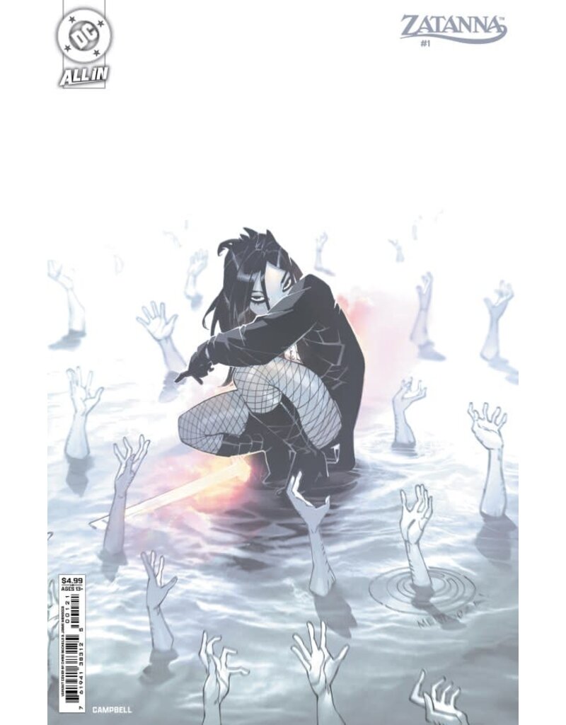 DC COMICS Zatanna (2025) #1 Cover B Chris Bachalo Variant
