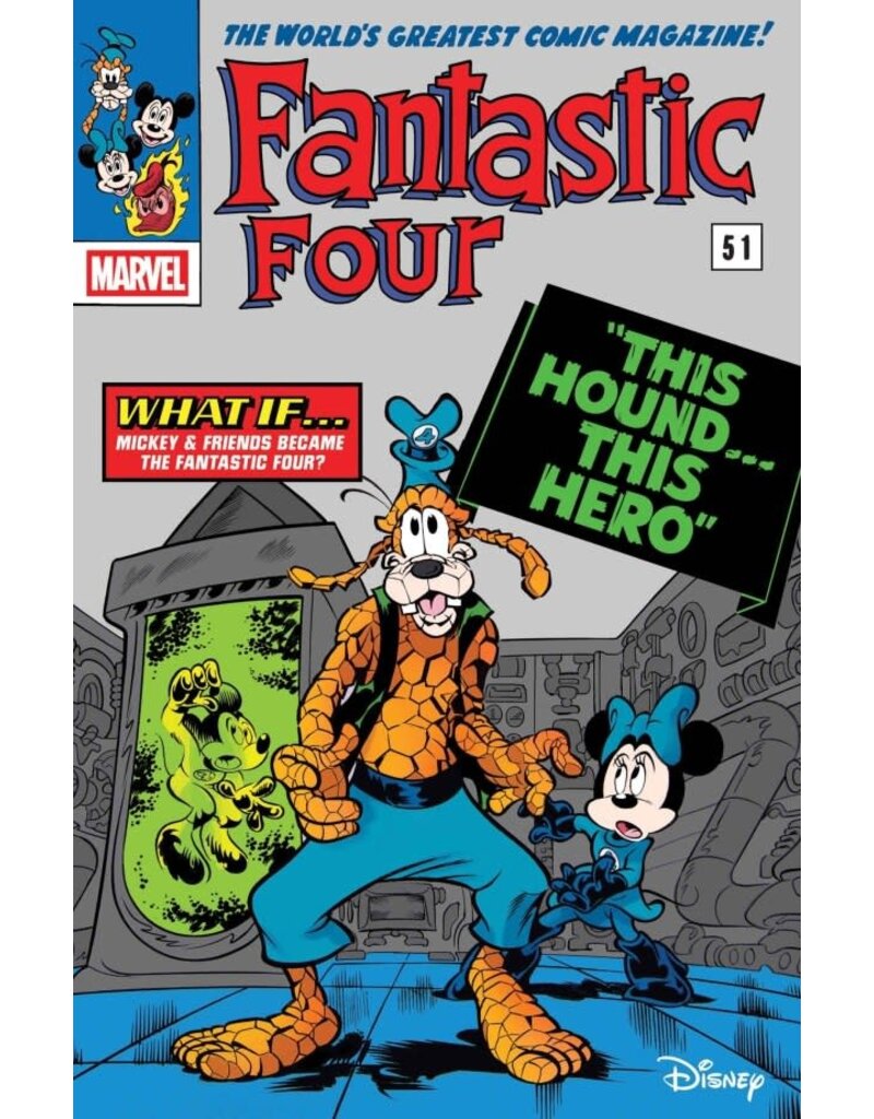 Marvel Comics Fantastic Four #29 Paolo Mottura Disney What If? Variant