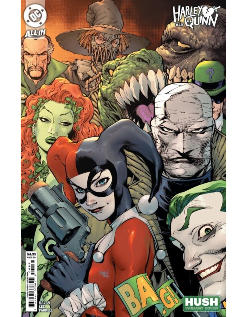 DC COMICS Harley Quinn #48 Cover D Gleb Melnikov Hush Variant