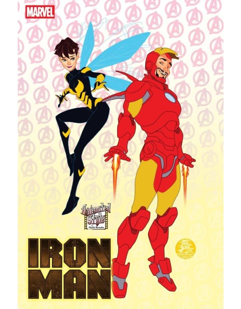 Marvel Comics Iron Man #5 Mark Brooks Animated-Style Variant