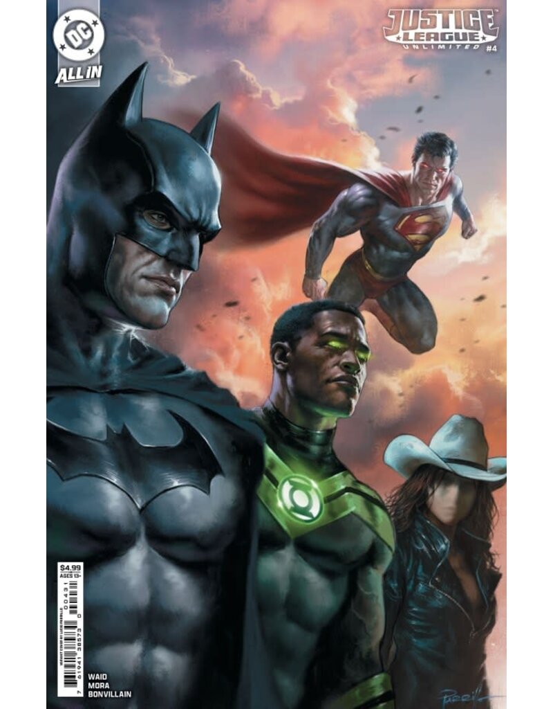 DC COMICS Justice League Unlimited #4 Cover C Lucio Parrillo Variant