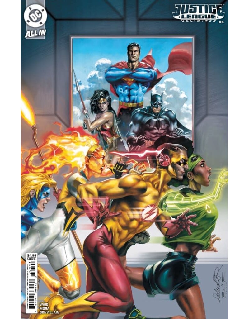 DC COMICS Justice League Unlimited #4 Cover D Salvador Larroca Variant