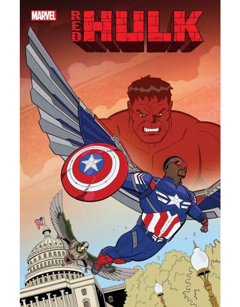 Marvel Comics Red Hulk #1 Jacob Edgar Marvel Studios Variant