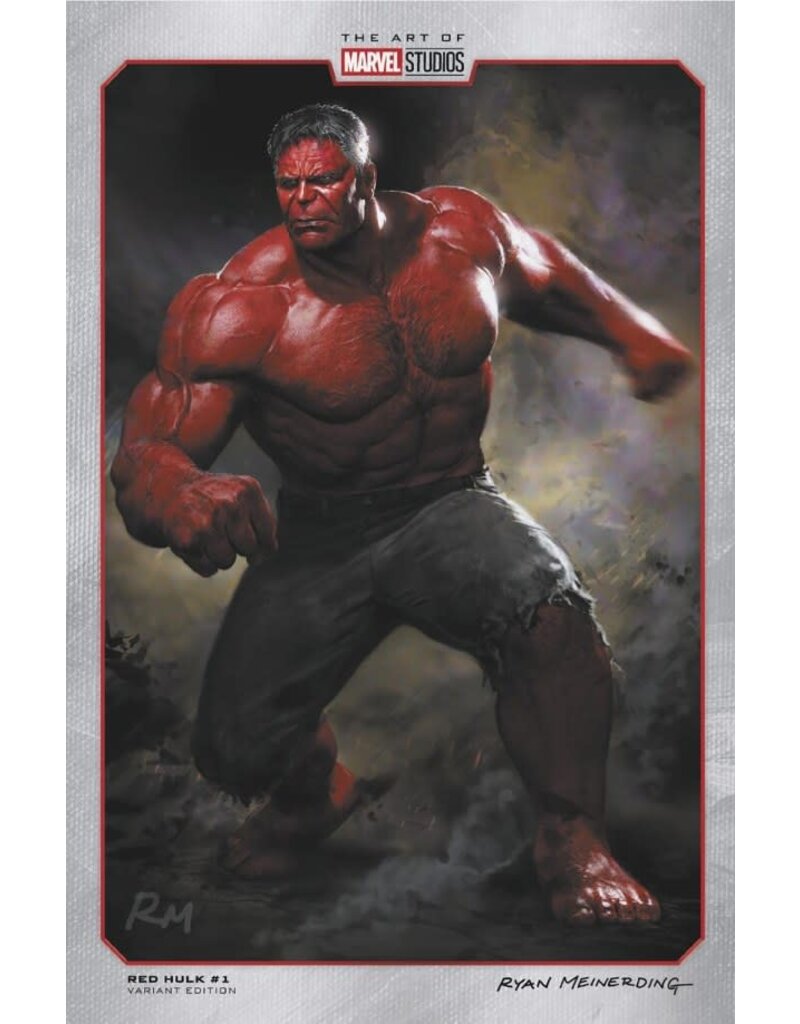 Marvel Comics Red Hulk #1 Ryan Meinerding Marvel Studios Variant