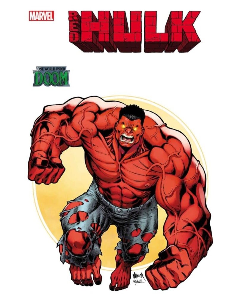 Marvel Comics Red Hulk #1 Todd Nauck Iconic Variant