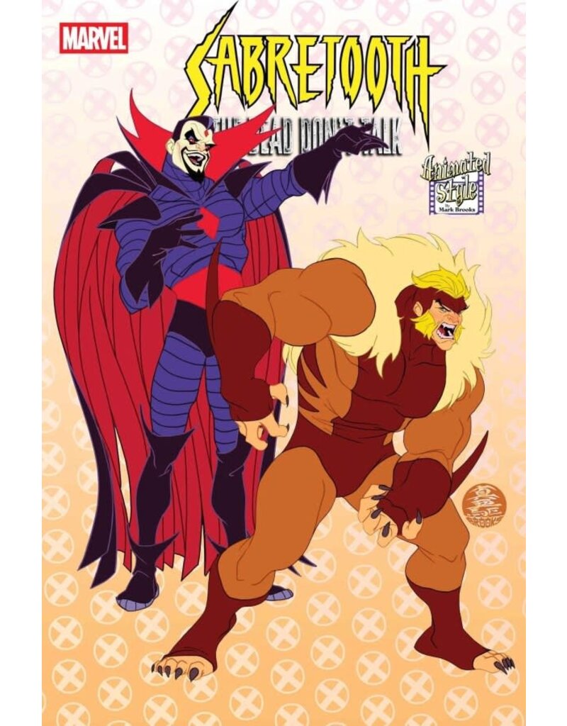 Marvel Comics Sabretooth: The Dead Don't Talk #3 Mark Brooks Animated-Style Variant