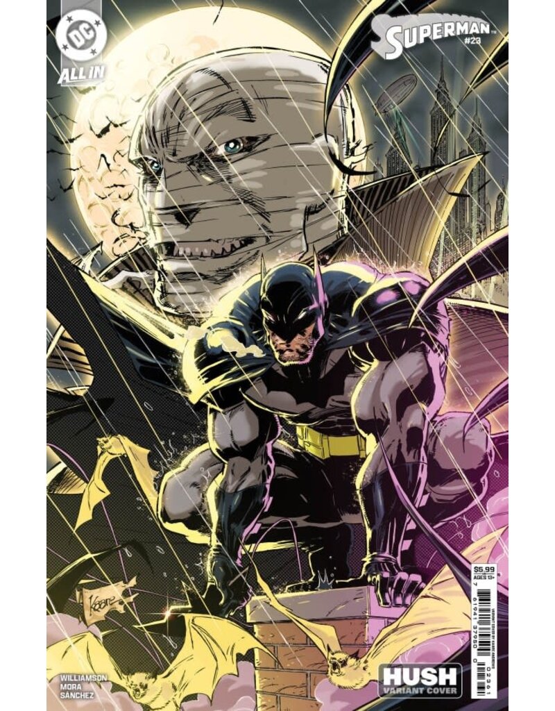 DC COMICS Superman #23 Cover E Kaare Andrews Hush Variant