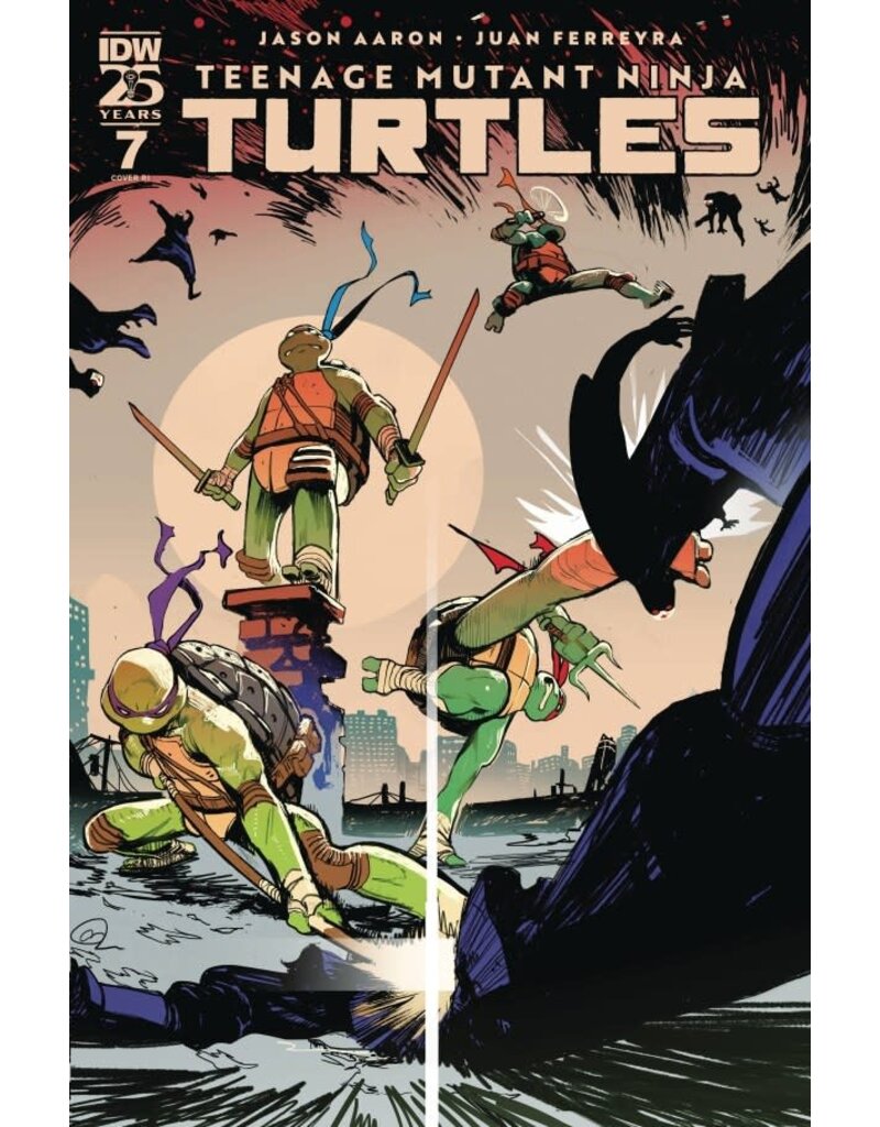 IDW Publishing Teenage Mutant Ninja Turtles #7 1:25 Baldemar Rivas Variant