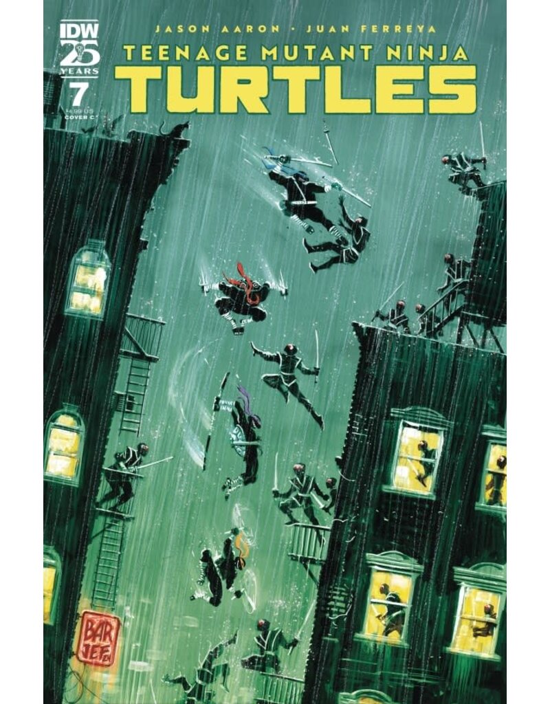 IDW Publishing Teenage Mutant Ninja Turtles #7 Cover C Juan Ferreyra Variant