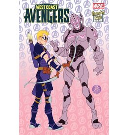 Marvel Comics West Coast Avengers #4 Mark Brooks Animated-Style Variant