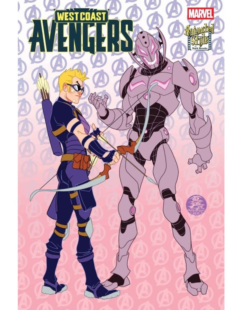 Marvel Comics West Coast Avengers #4 Mark Brooks Animated-Style Variant