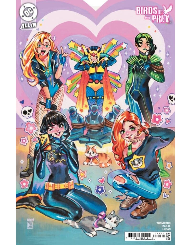 DC COMICS Birds of Prey #19 Cover C Rian Gonzales Variant