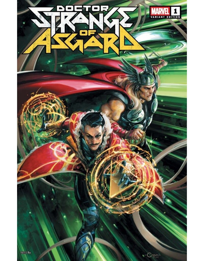Marvel Comics Doctor Strange of Asgard #1 Clayton Crain Variant