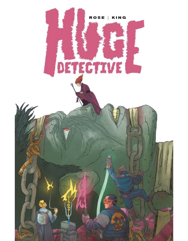 Huge Detective #4 Cover B Magenta King Variant