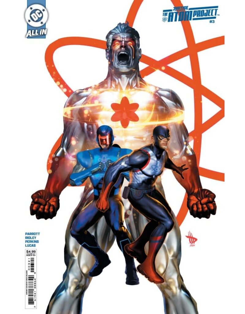 DC COMICS Justice League: The Atom Project #3 Cover B Dave Wilkins Variant