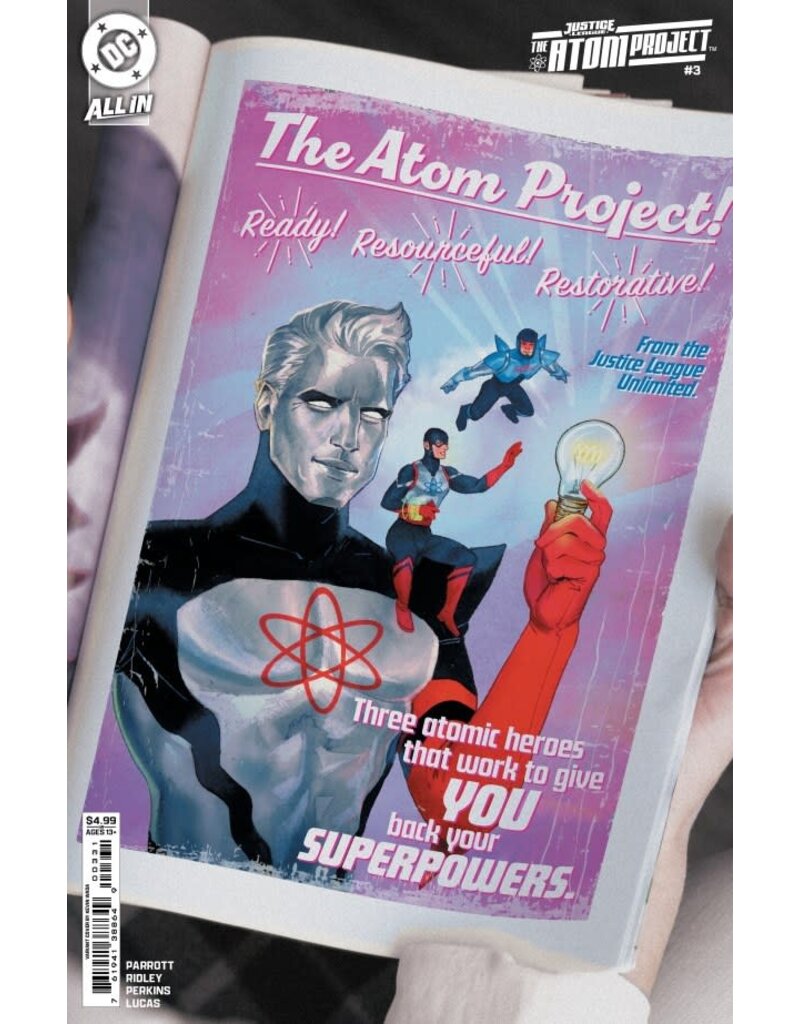 DC COMICS Justice League: The Atom Project #3 Cover C Kevin Wada Variant