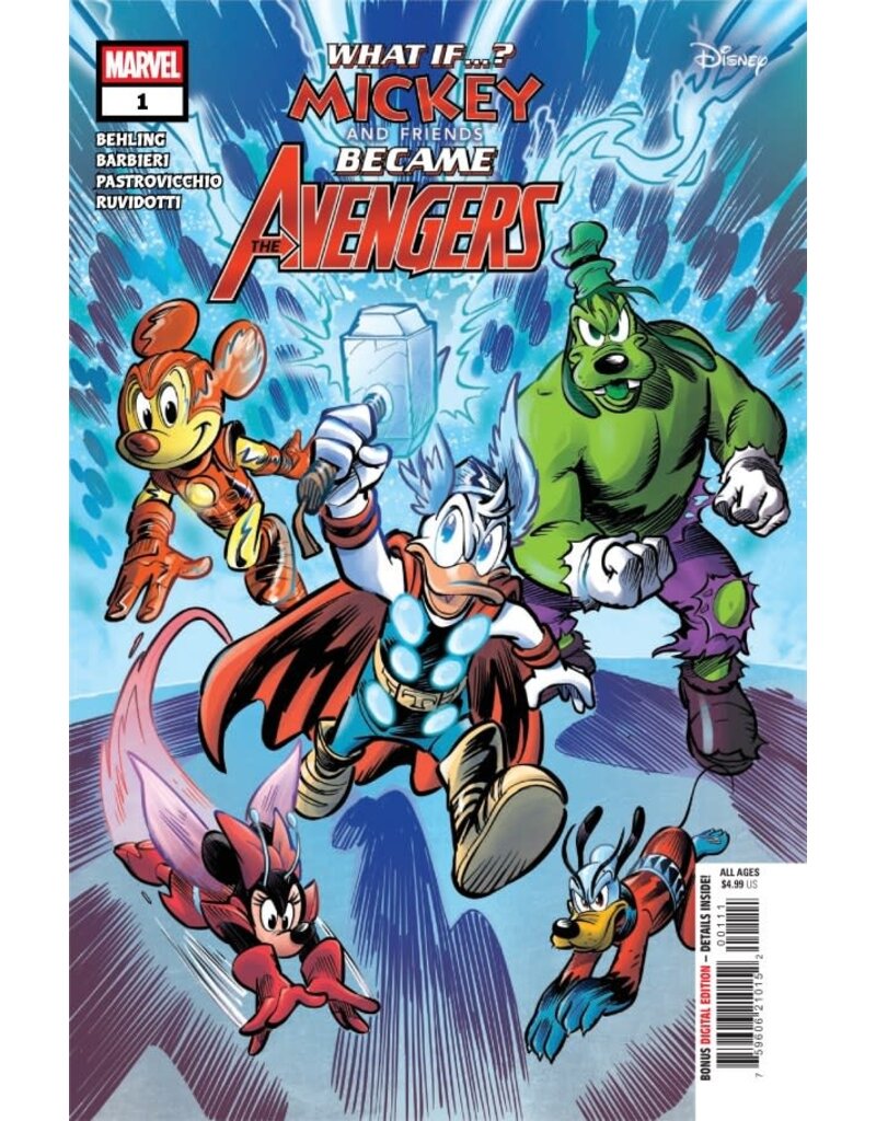 Marvel Comics Marvel & Disney: What If...? Mickey & Friends Became the Avengers #1