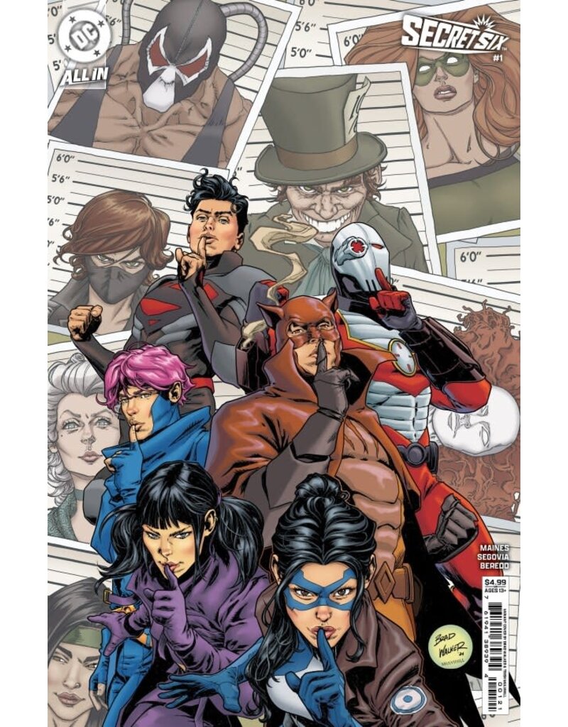 DC COMICS Secret Six #1 Cover B Brad Walker Variant