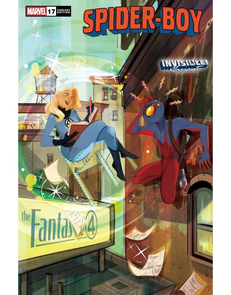 Marvel Comics Spider-Boy #17 Nicoletta Baldari Invisible! Variant