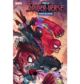 Marvel Comics Web of Spider-Verse: New Blood #1 Ario Anindito Connecting Variant
