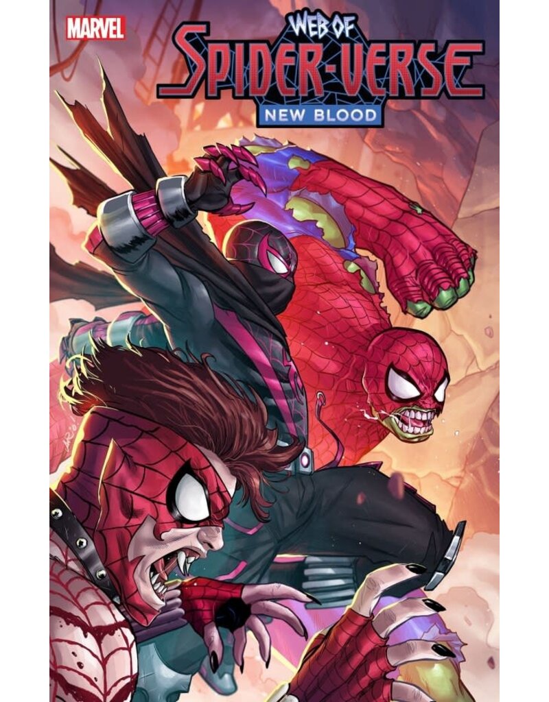 Marvel Comics Web of Spider-Verse: New Blood #1 Ario Anindito Connecting Variant