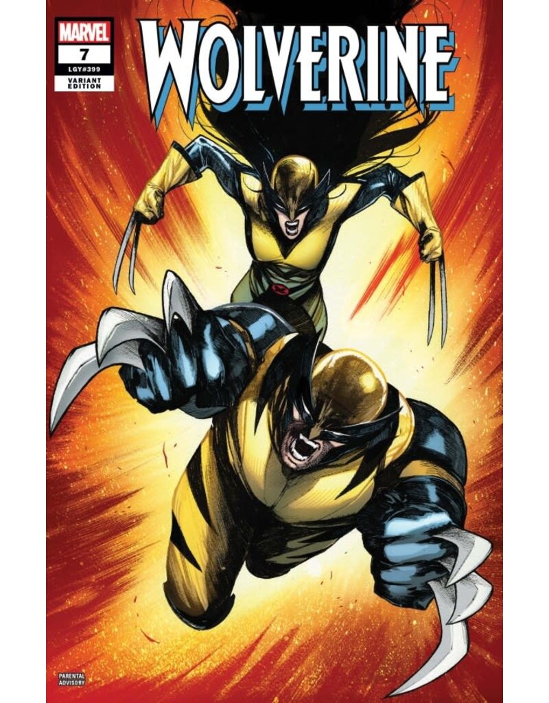 Marvel Comics Wolverine #7 1:25 Alessandro Cappuccio Variant