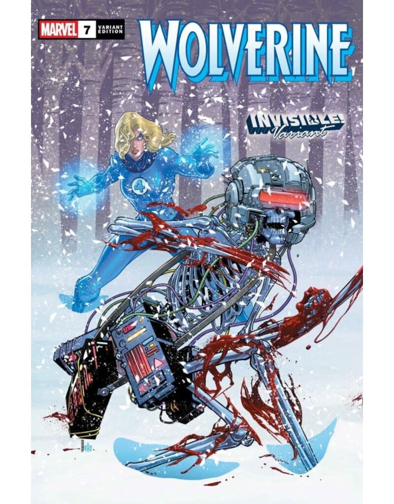 Marvel Comics Wolverine #7 David Baldeón Invisible! Variant