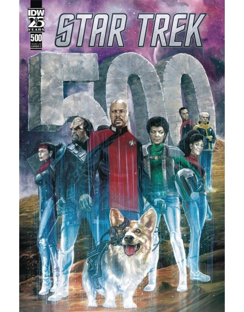 IDW-PRH Star Trek #500 Cover C J. K. Woodward Variant