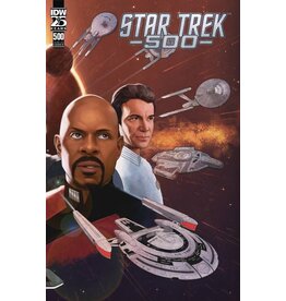IDW-PRH Star Trek #500 Cover B Jake Bartok Wraparound Variant