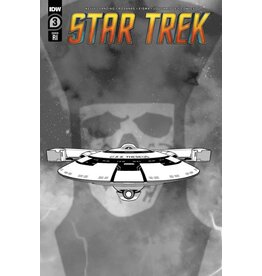 IDW Star Trek #3 1:10 Ramón Rosanas Black & White Variant