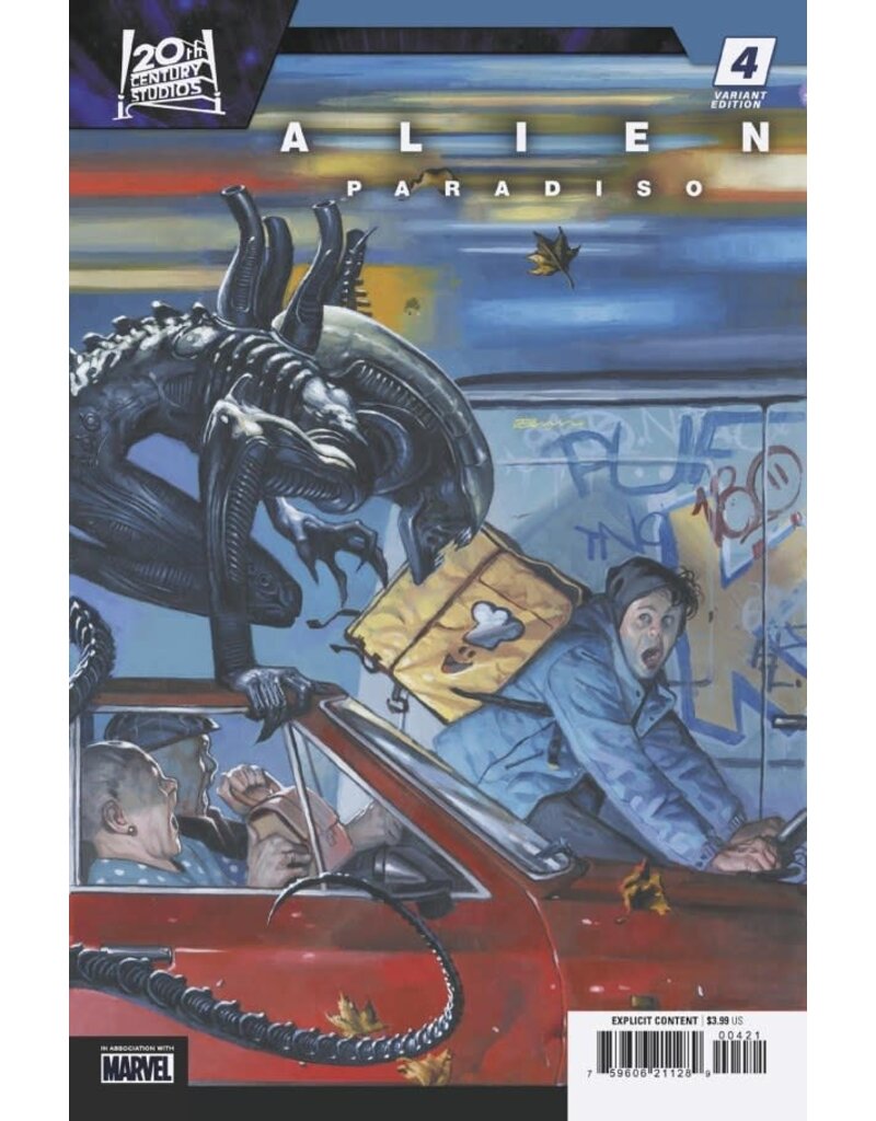 Marvel Comics Alien: Paradiso #4 Fabrizio De Tommaso Variant