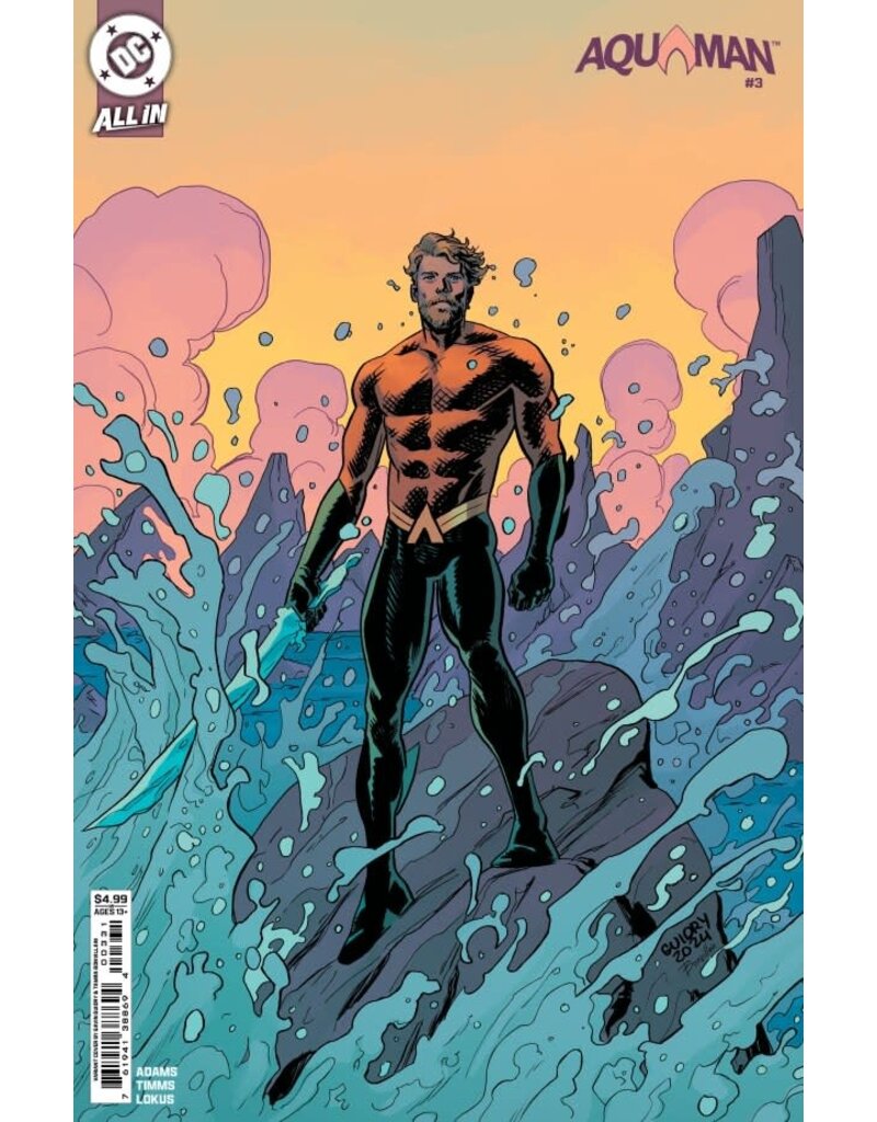 DC COMICS Aquaman #3 Cover C Gavin Guidry Variant