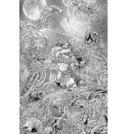 Ahoy Comics Babs #6 Juan José Ryp Black & White Virgin Variant