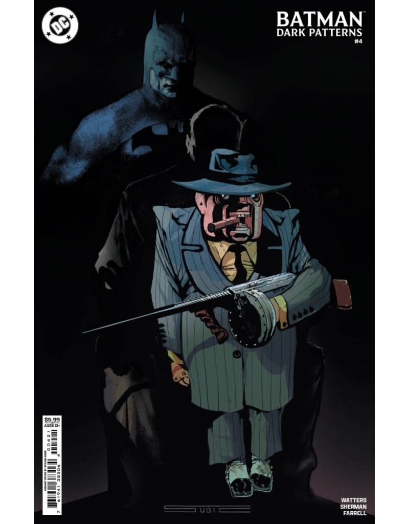 DC COMICS Batman: Dark Patterns #4 Cover B Stevan Subić Variant