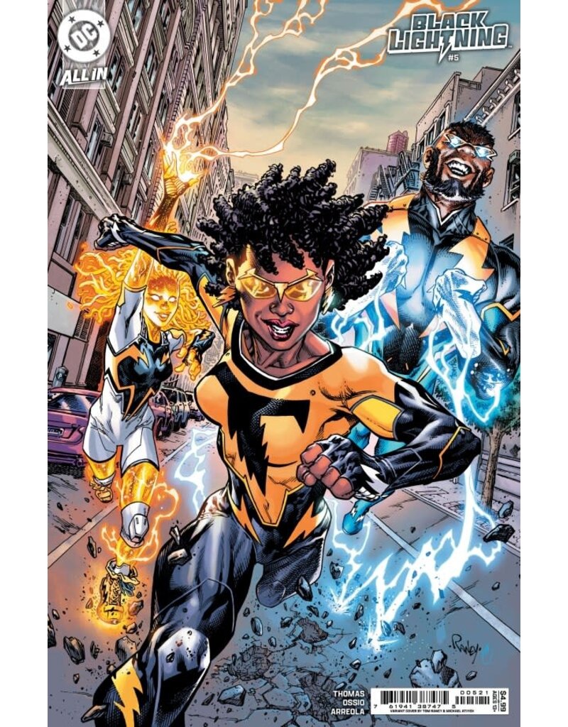DC COMICS Black Lightning #5 Cover B Tom Raney Variant