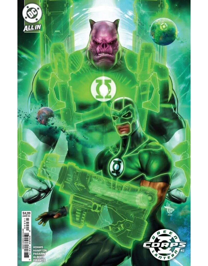 DC COMICS Green Lantern Corps #2 Cover B Dave Wilkins Variant