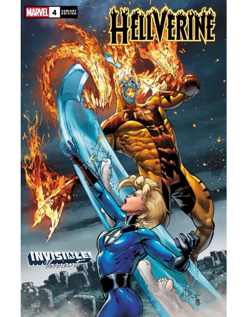 Marvel Comics Hellverine #4 Andrei Bressan Invisible! Variant