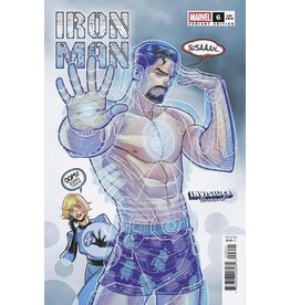 Marvel Comics Iron Man #6 Elizabeth Torque Invisible! Variant