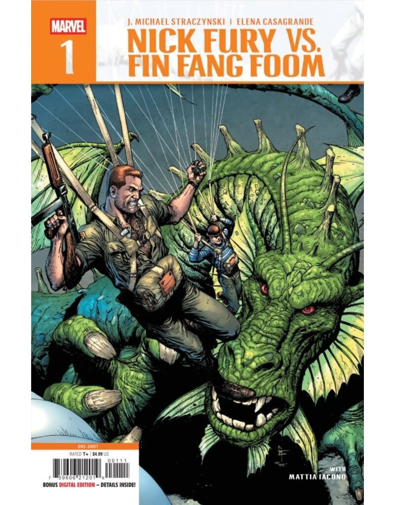 Marvel Comics Nick Fury vs. Fin Fang Foom #1